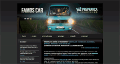 Desktop Screenshot of famoscar.sk